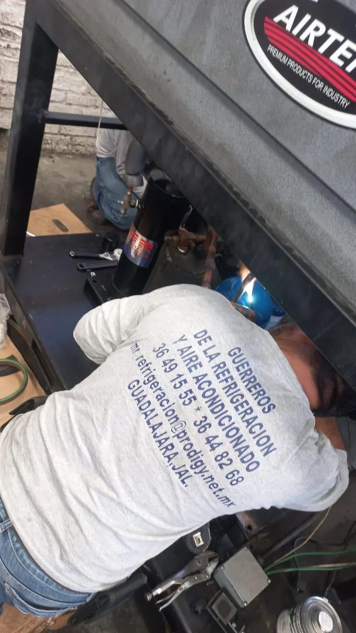 Revisión de ventilador en equipo de refrigeración — MR Refrigeración en Guadalajara